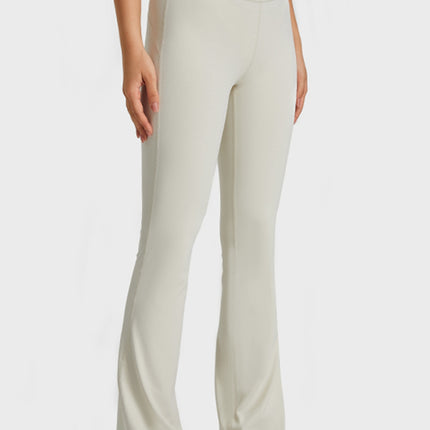 Millennia Elastic Waist Flare Yoga Pants - Image 7