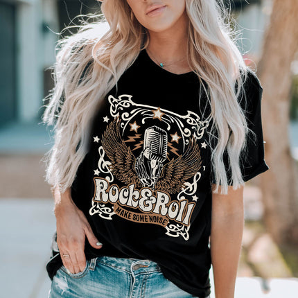 Slogan Graphic Short Sleeve T-Shirt - Image 3