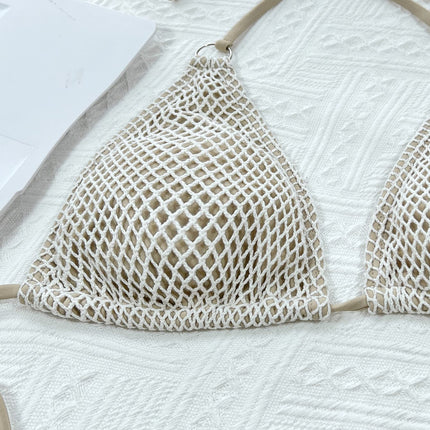 Halter Neck Tie Back Bikini Set - Image 5