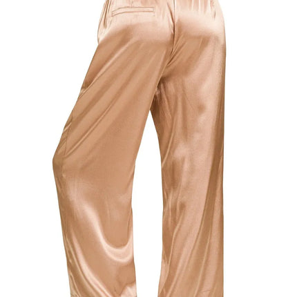 Zenana Wide-Leg Satin Pants - Image 7