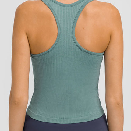 Millennia Round Neck Racerback Active Tank - Image 4