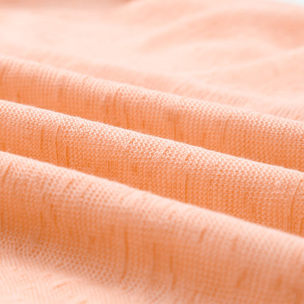 Round Neck Short Sleeve Sheer Cover-Up - Image 8