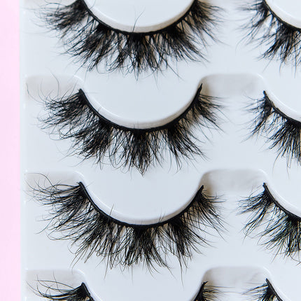 SO PINK BEAUTY Mink Eyelashes 5 Pairs - Image 11
