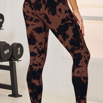 Tie-Dye High Waist Active Leggings - Image 18