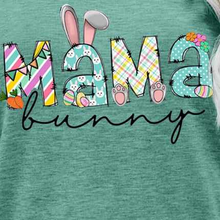 MAMA BUNNY Easter Graphic Tee - Image 3