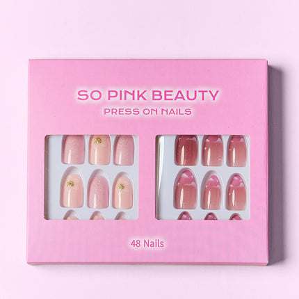 SO PINK BEAUTY Press On Nails 2 Packs - Image 18