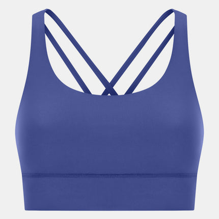 Millennia Crisscross Scoop Neck Active Tank - Image 12