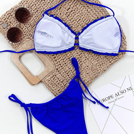 Frill Trill Halter Neck Bikini Set - Image 17
