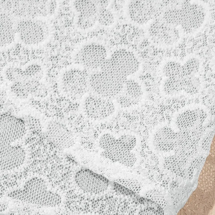 Lace Puff Sleeve Empire Waist Mini Dress - Image 12