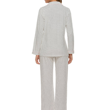 Collared Neck Loungewear Set with Pocket - Image 2