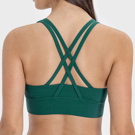 Millennia Crisscross Scoop Neck Active Tank - Image 8