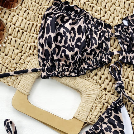 Frill Trill Halter Neck Bikini Set - Image 4