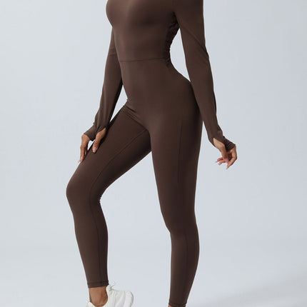 Twisted Backless Long Sleeve Jumpsuit - Image 6