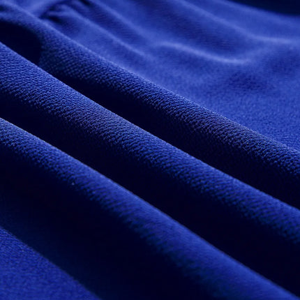 Ruffled Short Sleeve Collared V Neck Tiered Midi Dress - Image 12