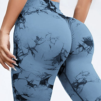 Tie-Dye High Waist Active Leggings - Image 6