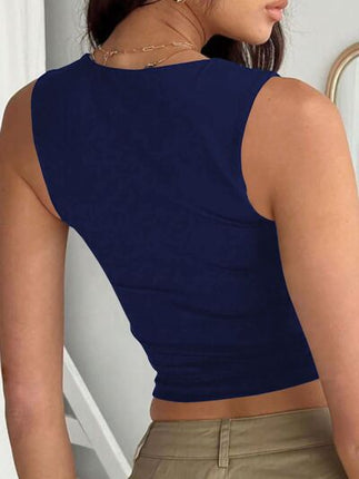 Devine Square Neck Wide Strap Tank - Image 11