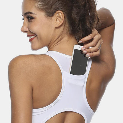 Cutout Scoop Neck Active Tank - Image 1