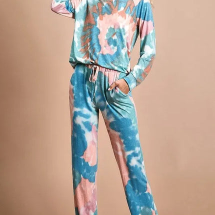 BiBi Tie Dye French Terry Jogger Pants - Image 6