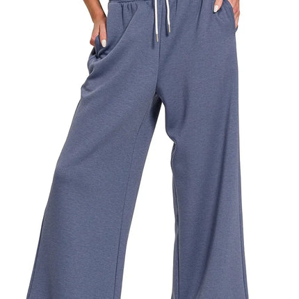 Zenana Scuba Drawstring Pants - Image 1