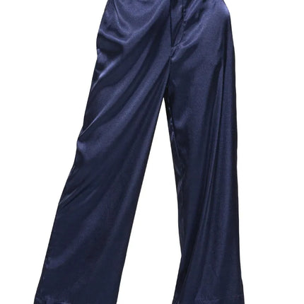 Zenana Wide-Leg Satin Pants - Image 2