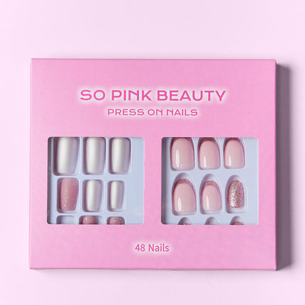 SO PINK BEAUTY Press On Nails 2 Packs - Image 18