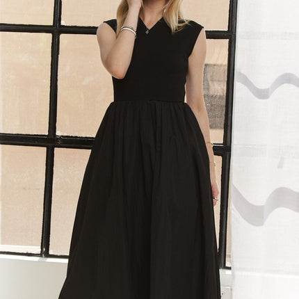 ADORA V-Neck Cap Sleeve Dress - Image 2