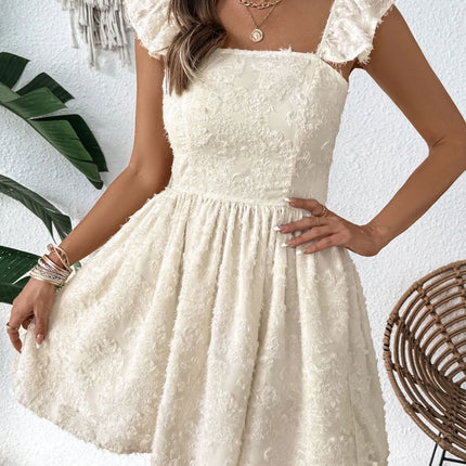 Cutout Cap Sleeve Mini Cami Dress - Image 1