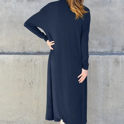 Basic Bae Full Size Open Front Long Sleeve Cover Up - Image 25