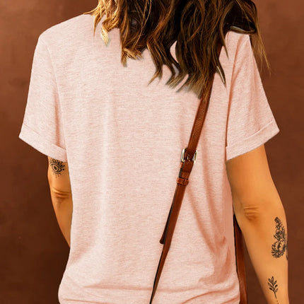 Rabbit Graphic Round Neck T-Shirt - Image 3