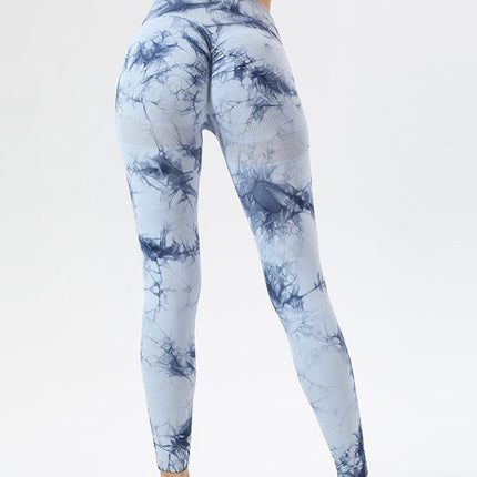 Tie-Dye High Waist Active Leggings - Image 30