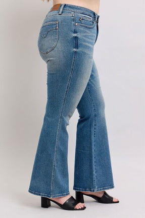 Judy Blue MR Tummy Control Vintage Wash Jeans - Image 11