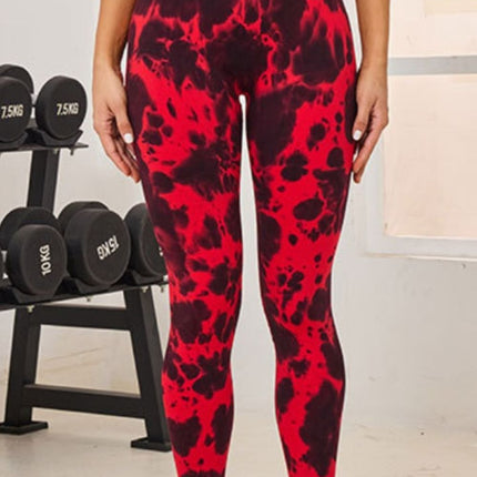 Tie-Dye High Waist Active Leggings - Image 13