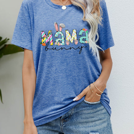 MAMA BUNNY Easter Graphic Tee - Image 4