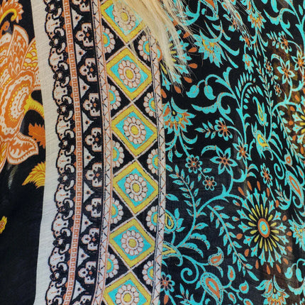 Printed Open Front Cover-Up - Image 6