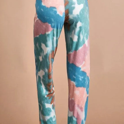 BiBi Tie Dye French Terry Jogger Pants - Image 2