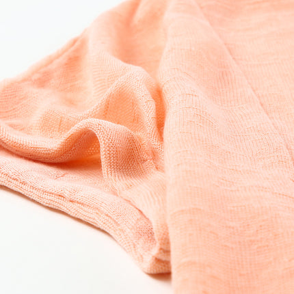 Round Neck Short Sleeve Sheer Cover-Up - Image 6