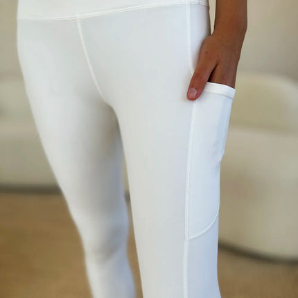 Wide Waistband Sports Leggings - Image 5