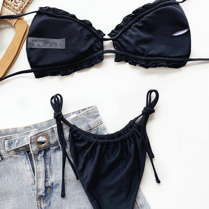 Frill Trill Halter Neck Bikini Set - Image 20