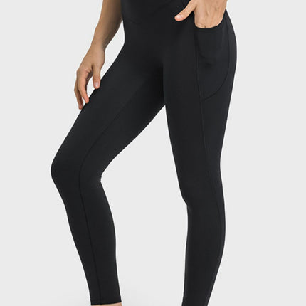 Millennia V-Waist Yoga Leggings with Pockets - Image 12