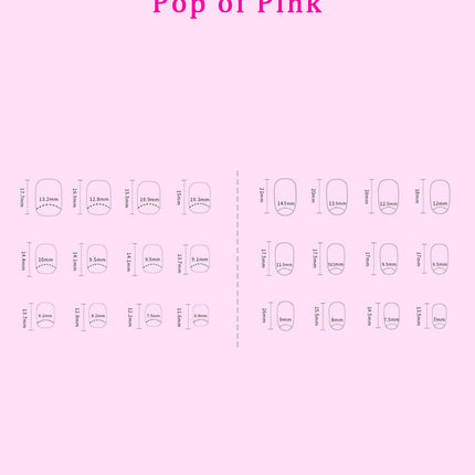 SO PINK BEAUTY Press On Nails 2 Packs - Image 15