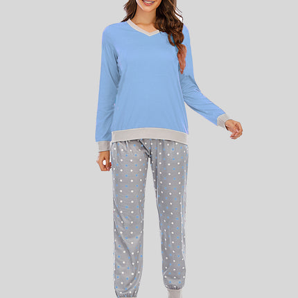 Long Sleeve Top and Polka Dot Pants Set - Image 4