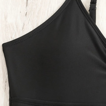 Cutout Spaghetti Strap One-Piece Swimwear - Image 5