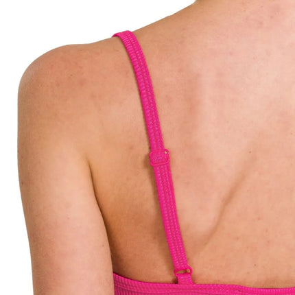 Zenana Ribbed Bodycon Midi Dress - Image 7