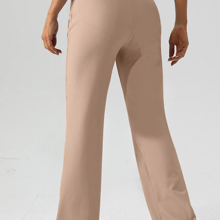 High Waist Straight Active Pants - Image 2