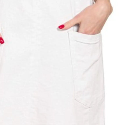 Zenana Washed Adjustable Strap Denim Overall Dress - Image 3