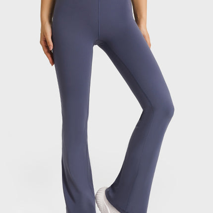 Millennia Elastic Waist Flare Yoga Pants - Image 9