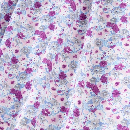 Tiered Floral Shirred High Waist Maxi Dress - Image 13