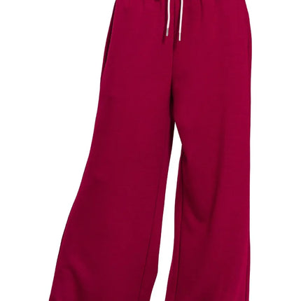 Zenana Scuba Drawstring Pants - Image 1