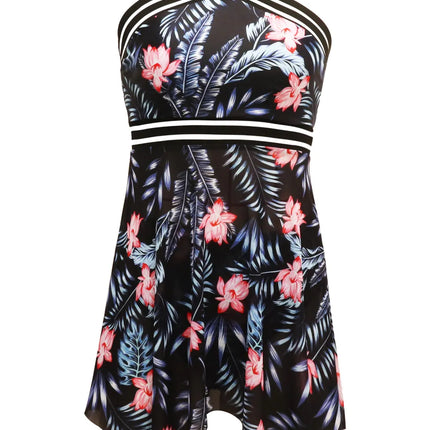 Cutout Printed Two-Piece Swim Set - Image 12
