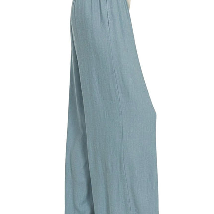 Zenana Linen Drawstring Pants - Image 2